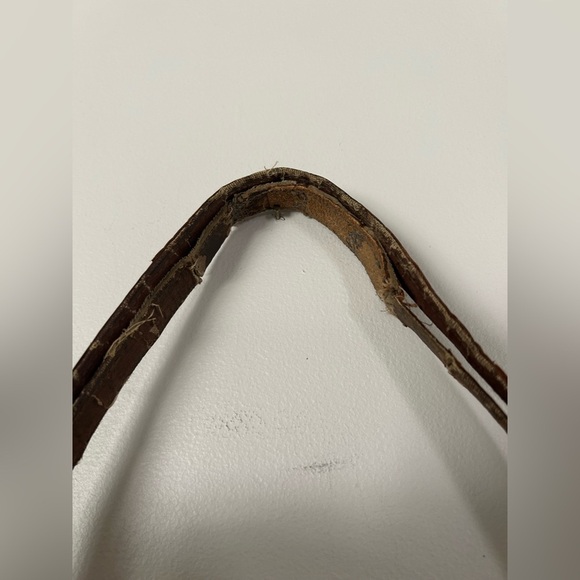 Vintage Mid-Century Alligator Genuine Gator Leather Purse Bag Taxidermy - Picture 6 of 16